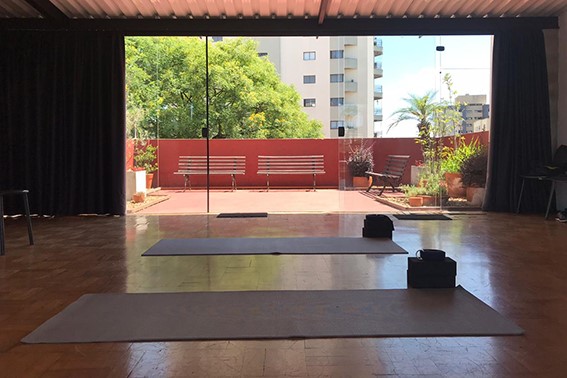 Yoga no Terraço